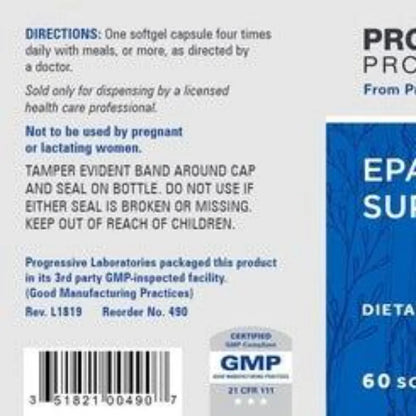 EPA-DHA SUPER Progressive Labs