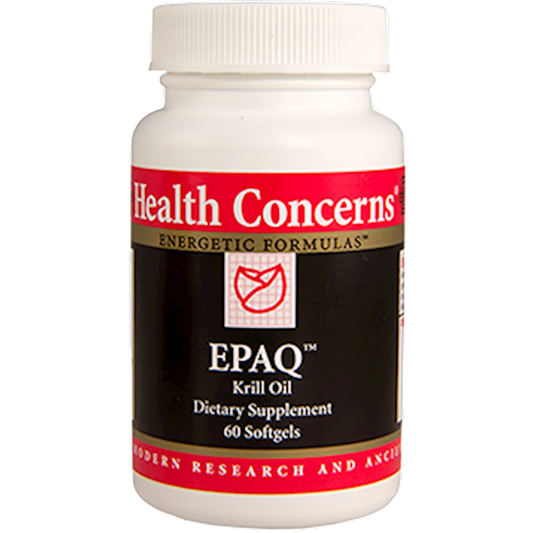 EPAQ Krill Oil 500 mg 60 gels Health Concerns