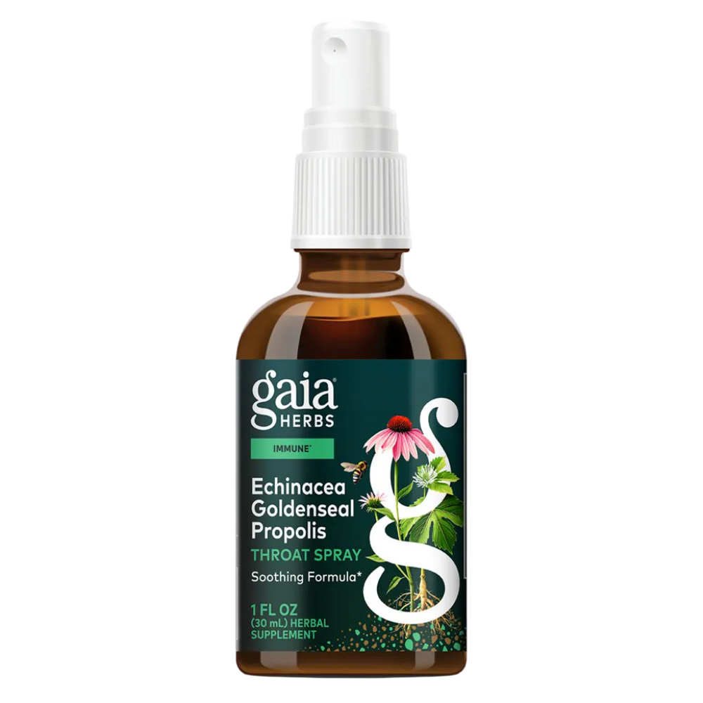 Echinacea/Gold Propolis Throat Spray Gaia Herbs