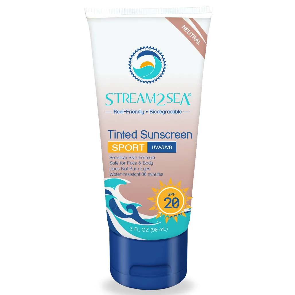 Eco Tinted Sunscreen SPF 20 Stream2Sea