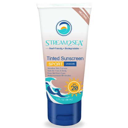 Eco Tinted Sunscreen SPF 20 Stream2Sea