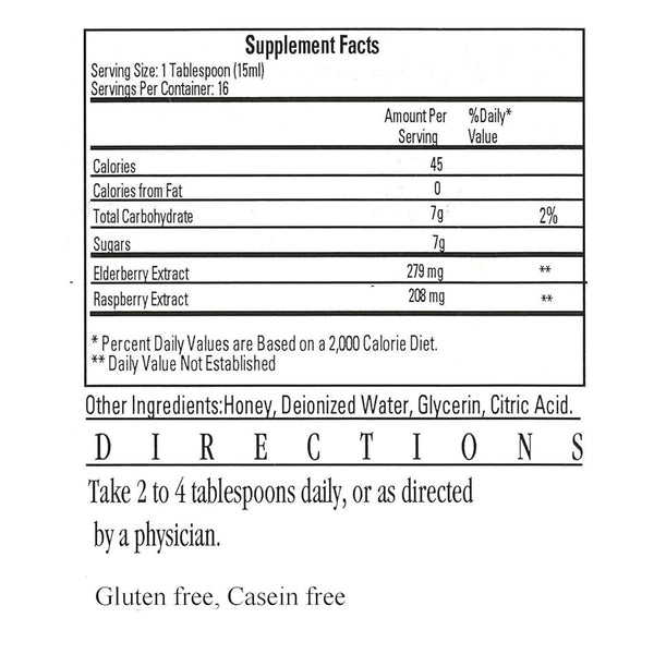 Black Elderberry Extract 8 oz Ecological Formulas