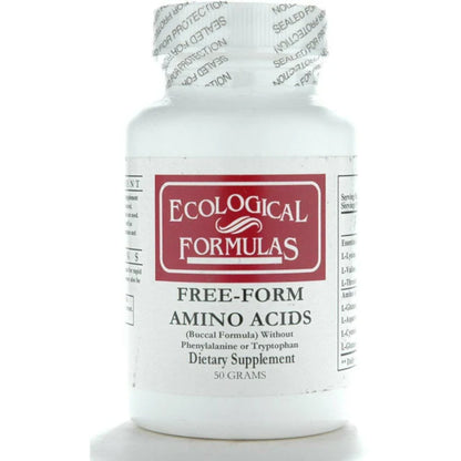 Free Form Amino Acids (powder) by Ecological Formulas - 50 Grams | Boost your body's protein