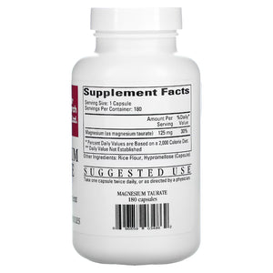 Magnesium Taurate 125 mg Ecological Formulas