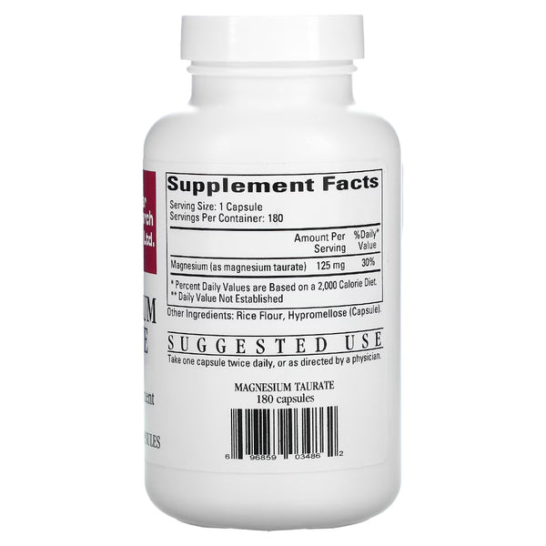 Magnesium Taurate 125 mg Ecological Formulas