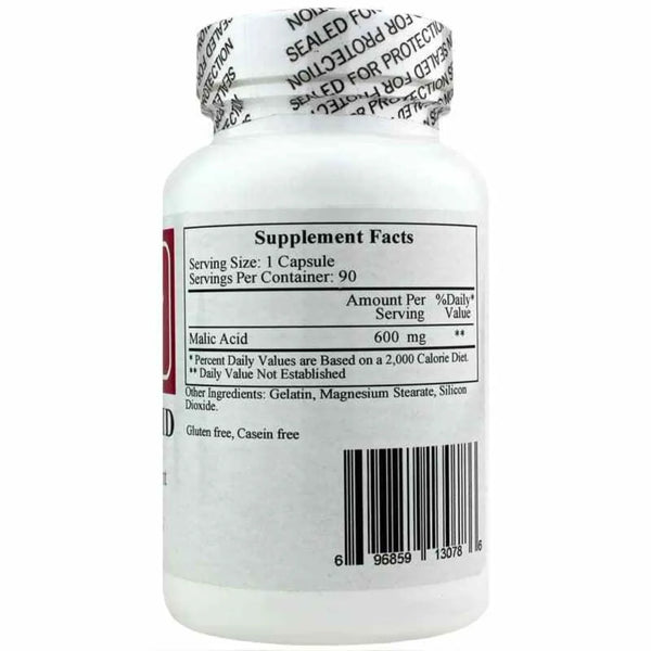 Malic Acid 600 mg Ecological Formulas