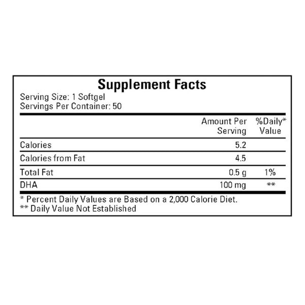 Neuromins DHA 100 mg Ecological Formulas