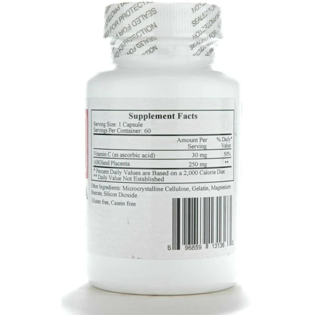 Placenta 250 mg Ecological Formulas