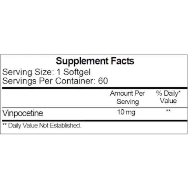 Vinpocetine 10mg Ecological Formulas
