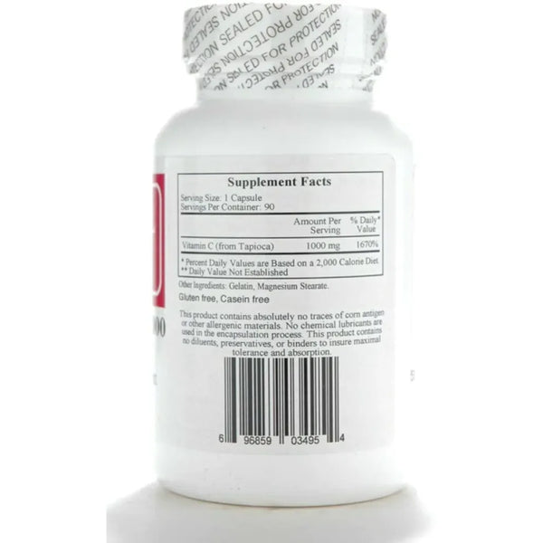 Vitamin C-1000 from Tapioca Ecological Formulas