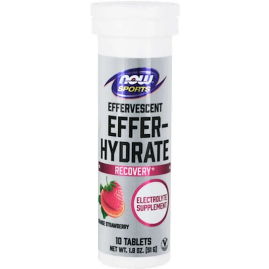 Effer-Hydrate Orange Strawberry NOW