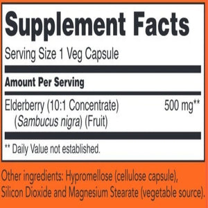 Elderberry 500 mg NOW