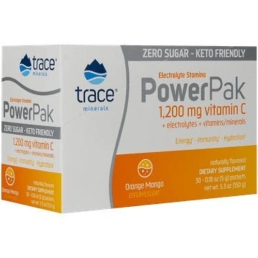 Electrolyte PowerPak Orange Mango Trace Minerals Research