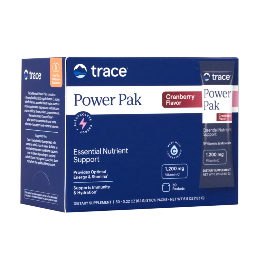 Power Pak Electrolyte Cranberry Trace Minerals Research