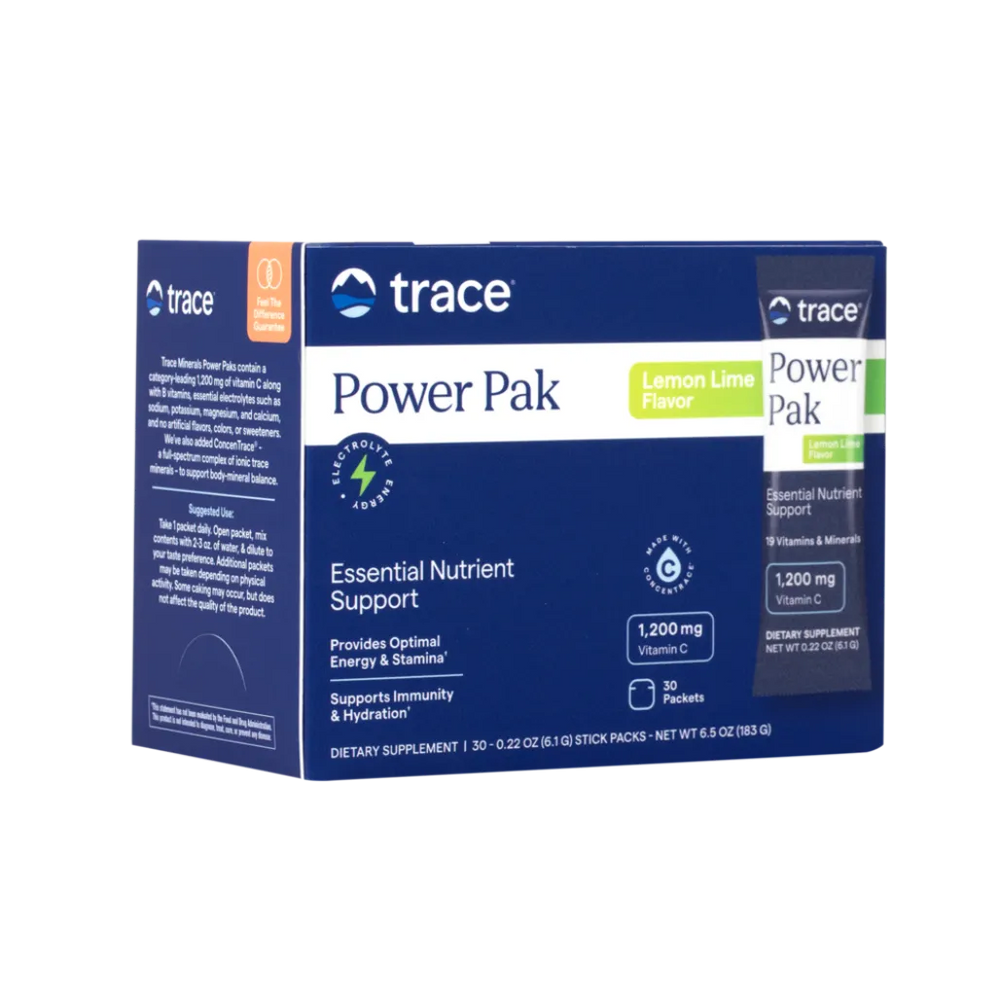 Power Pak Lemon Lime Trace Minerals Research