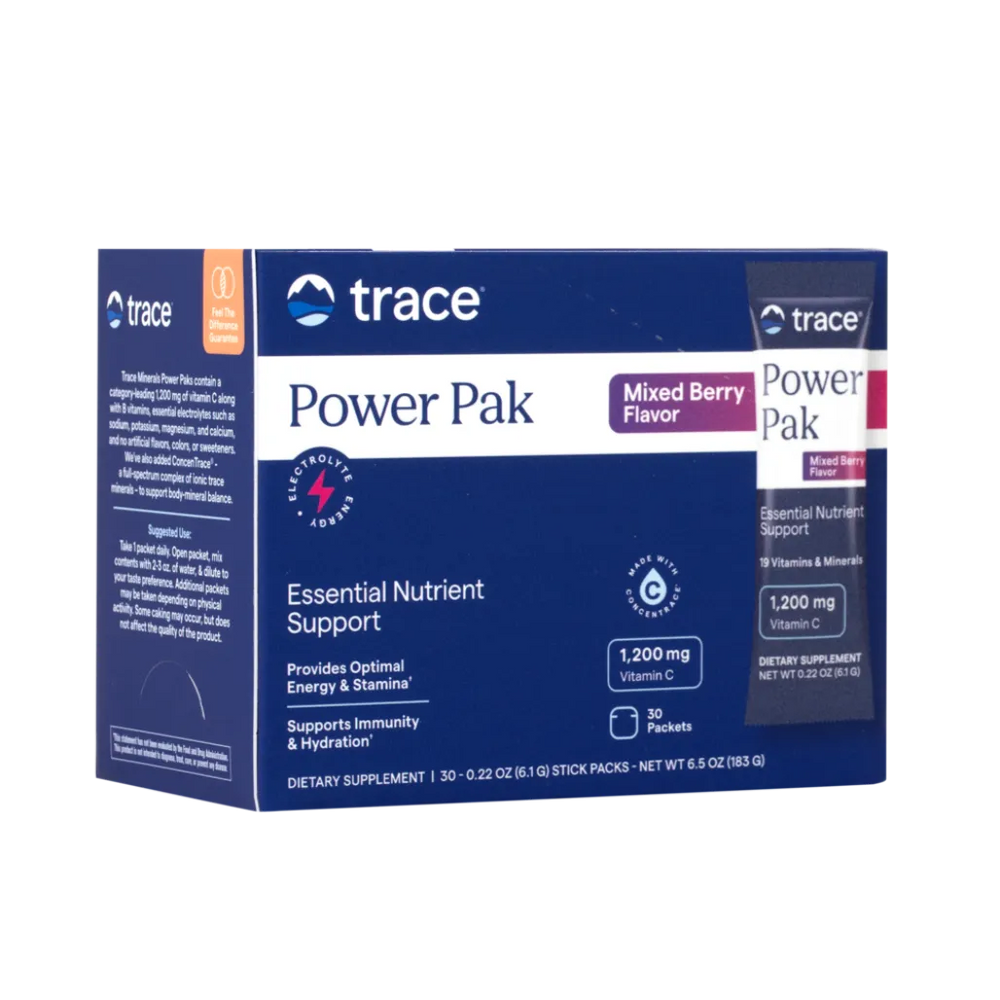 Electrolyte Stamina Power Pak - Non-GMO Mixed Berry
 
Trace Minerals Research