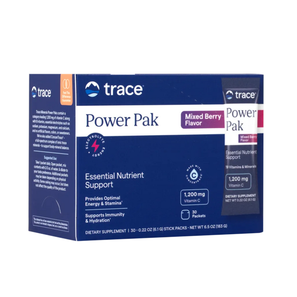 Electrolyte Stamina Power Pak - Non-GMO Mixed Berry
 
Trace Minerals Research