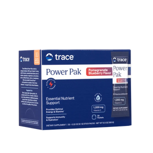 Trace Minerals Research Power Pak Pom-Blueberry - Supplement Ingredients