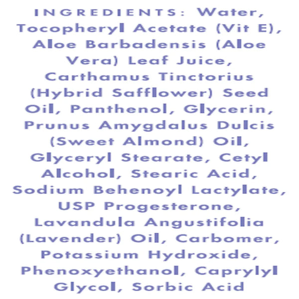 Pro-Gest Paraben-Free Lavender Emerita