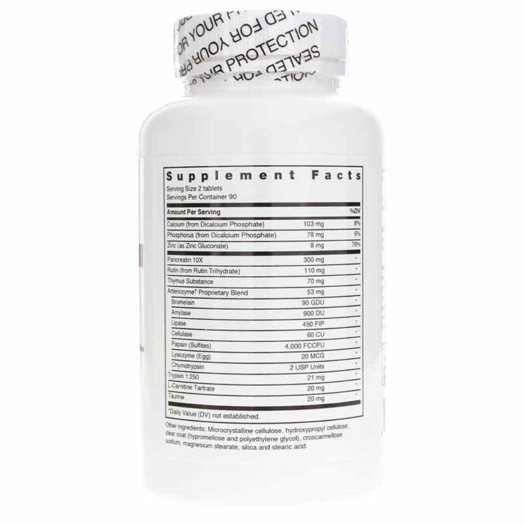 arteriozyme 180 tabs by energique