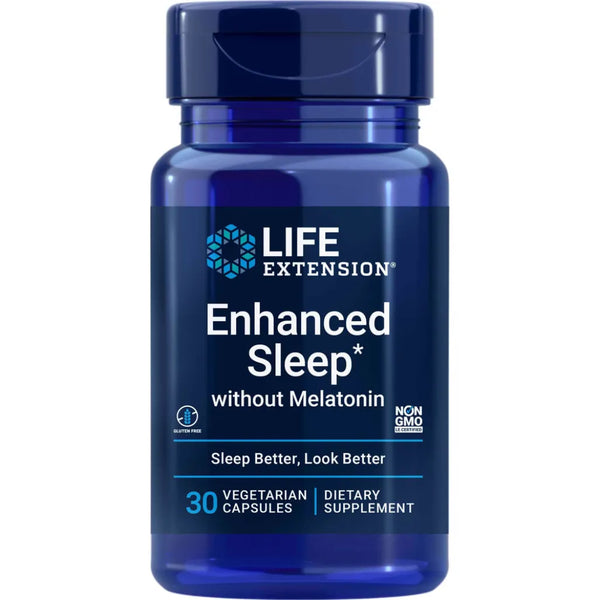 Enhanced Natural Sleep without Melatonin by Life Extension