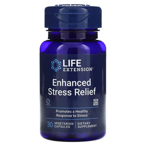 Enhanced Stress Relief by Life Extension - 30 Capsules | Support your Mood