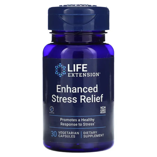 Enhanced Stress Relief by Life Extension - 30 Capsules | Support your Mood