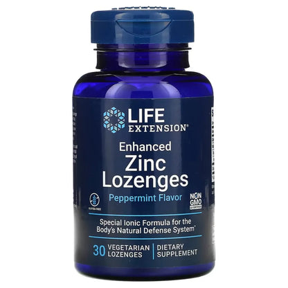 Enhanced Zinc Lozenges Life Extension