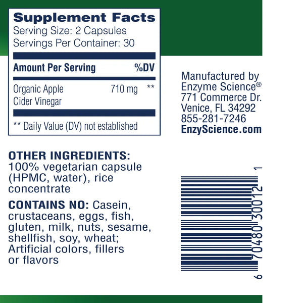 Apple Cider Vinegar Enzyme Science