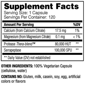 Serrapeptase Pro Enzyme Science