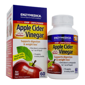 Apple Cider Vinegar Enzymedica 120 capsules