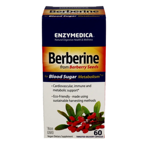 Enzymedica Berberine - 60 Capsules | Support Cardiovascular Health