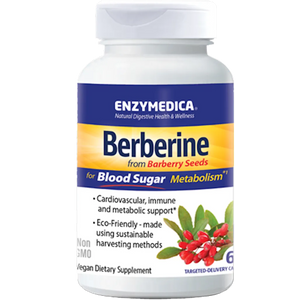Enzymedica Berberine - 60 Capsules | Support Cardiovascular Health