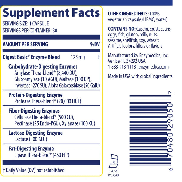 Digest Basic Enzymedica