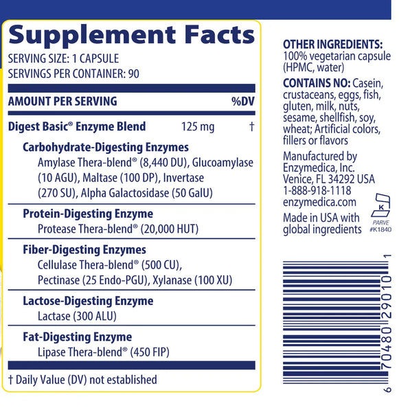 Digest Basic Enzymedica