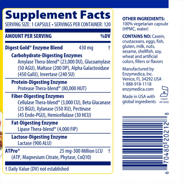 Digest Gold Enzymedica