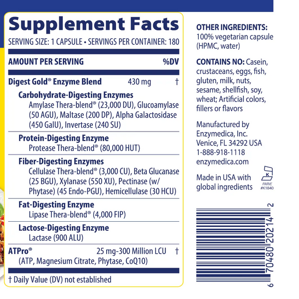 Digest Gold Enzymedica