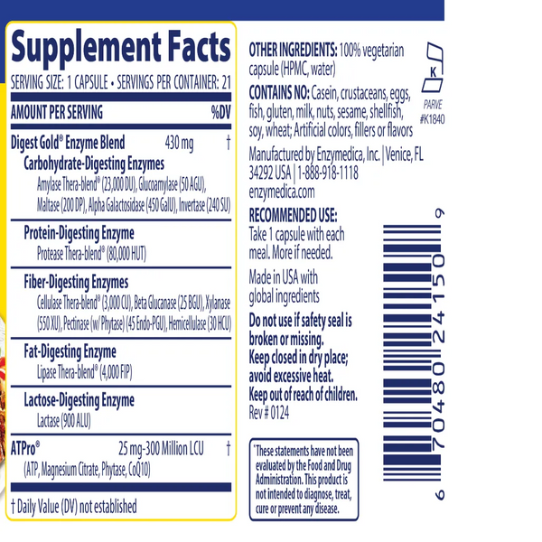 Digest Gold Enzymedica