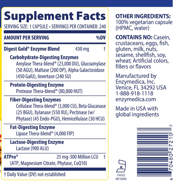 Digest Gold Enzymedica