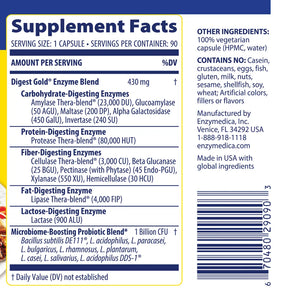 Digest Gold + Probiotics Enzymedica