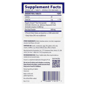 Kiwi Regularity Chewables Enzymedica