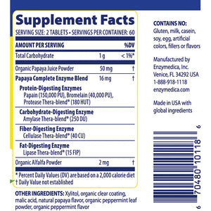 Enzymedica Papaya Complete 120t