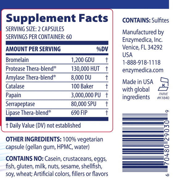 Enzymedica Repair Gold - Supplement to support Muscle comfort, tissues, and joint function