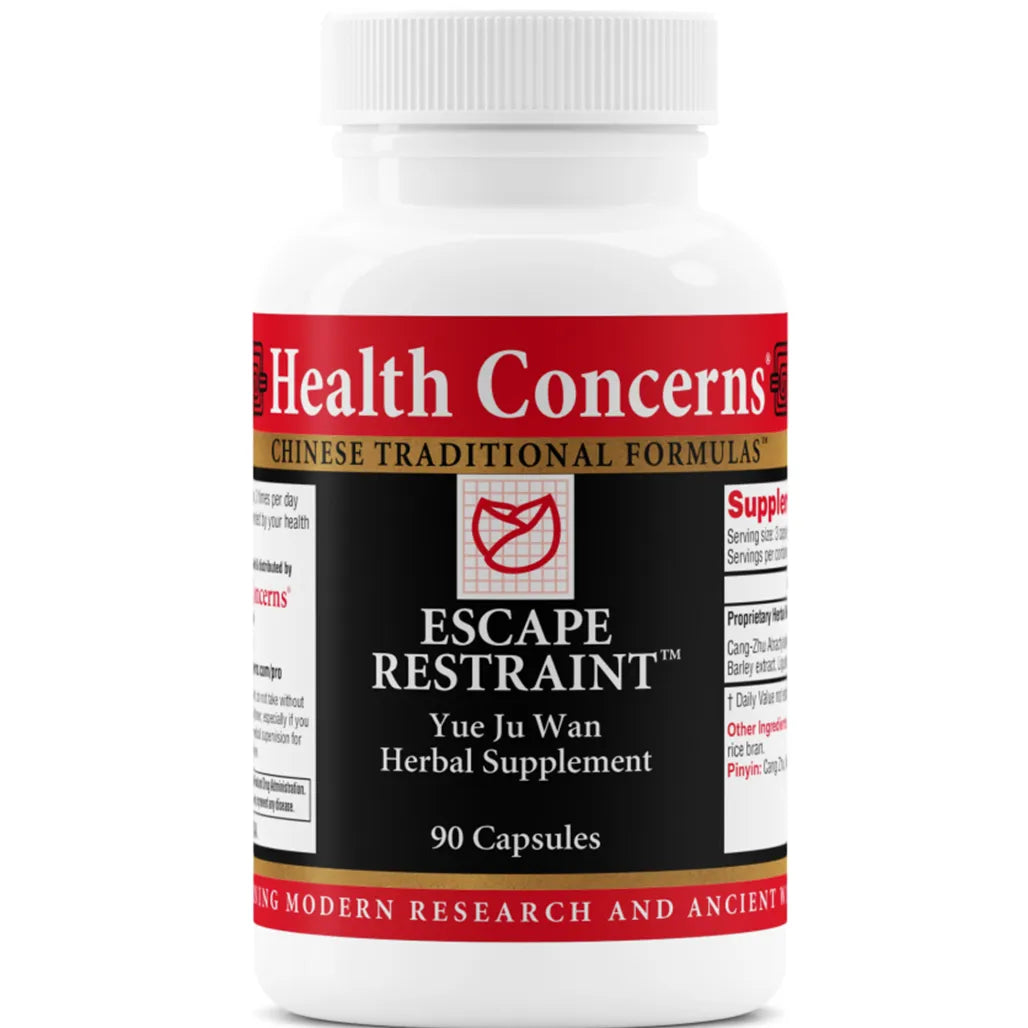 Health Concerns Escape Restraint - 90 Caps | Nutriessential