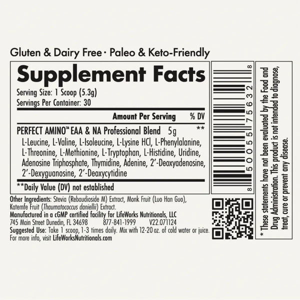 Essential Aminos + Electrolytes by LifeWorks Nutritionals