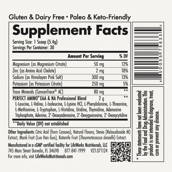 Essential Aminos + Electrolytes
