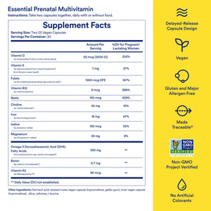 Essential for Women Prenatal Multivitamin Citrus