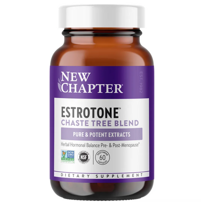 New Chapter Estrotone - Supports pre & post menopause, herbal hormonal balance