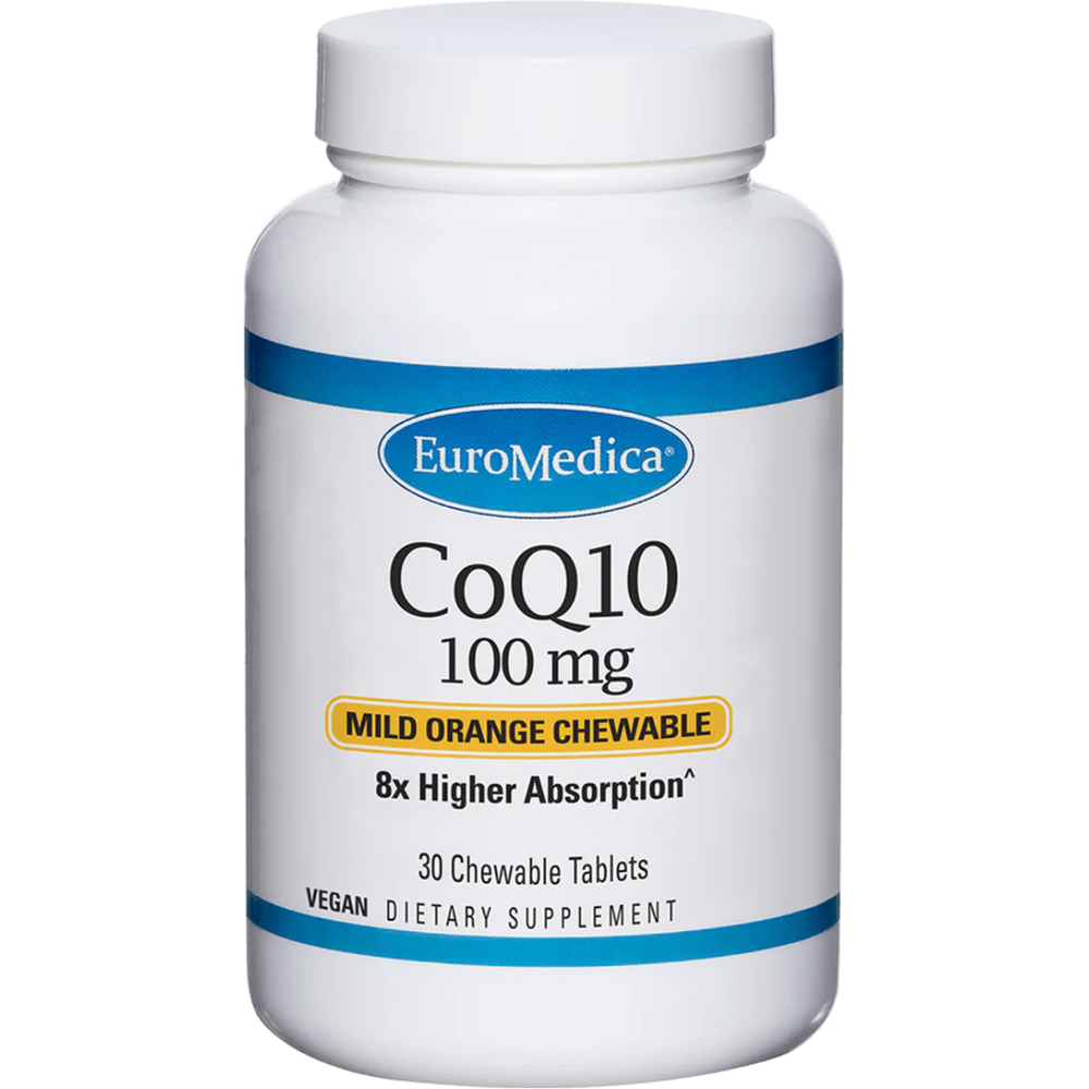 EuroMedica CoQ10 100mg Mild Orange 