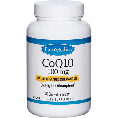 EuroMedica CoQ10 100mg Mild Orange 